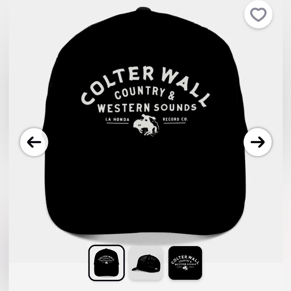 BNWT Colter Wall Trucker Hat